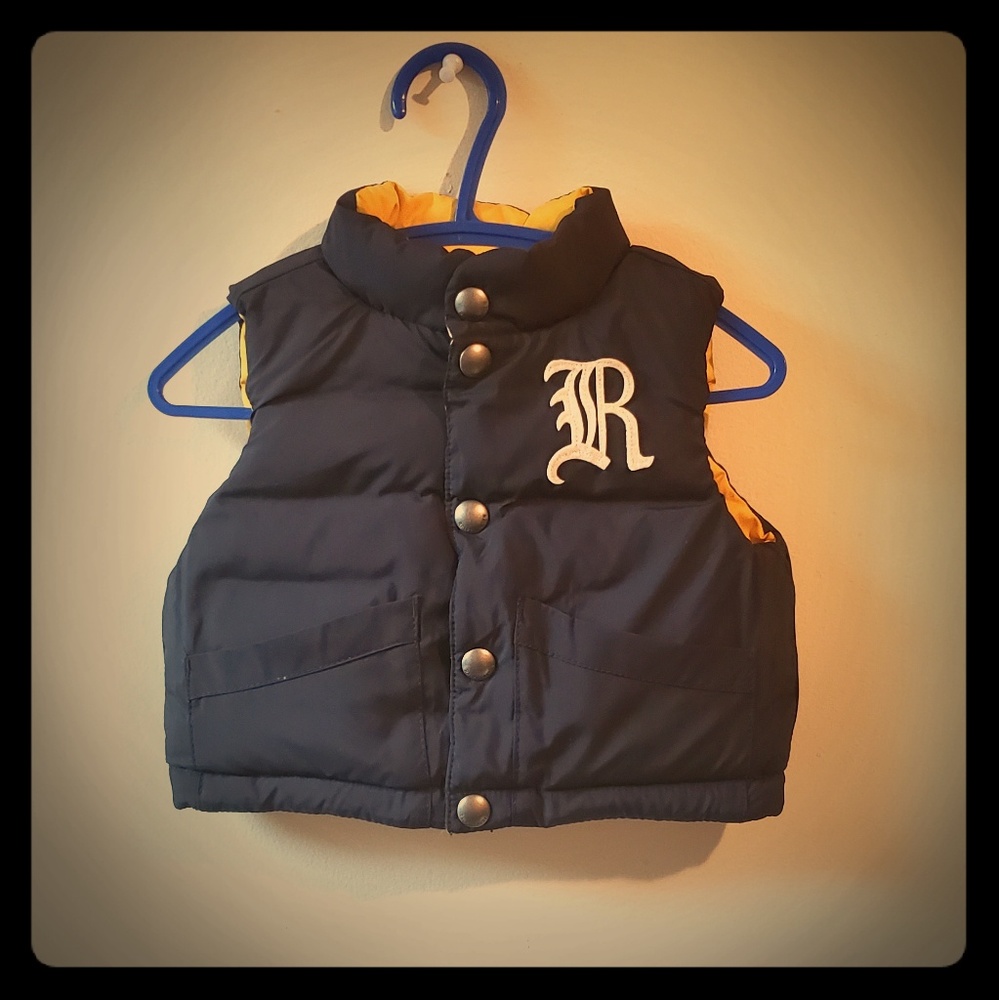 Ralph Lauren Reversible puffer vest
